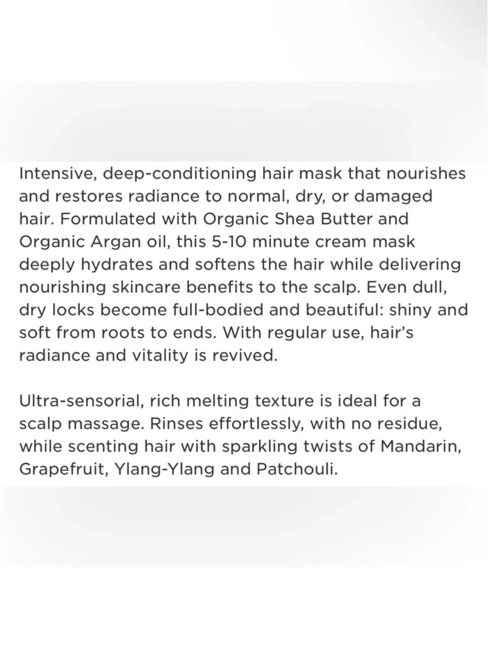 Clarins Nourishing Fortifying Hair Mask 200 ml NEW